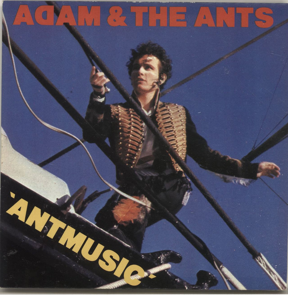 Adam & The Ants Antmusic - Injection UK 7" vinyl single (7 inch record / 45) SCBS9352