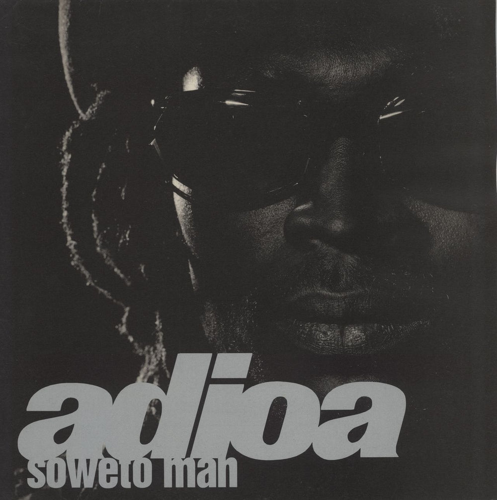 Adioa Soweto Man UK vinyl LP album (LP record) MLPS1013