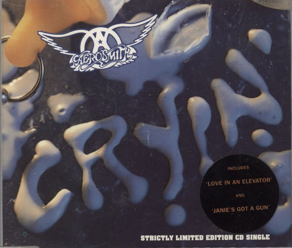 Aerosmith Cryin' UK CD single (CD5 / 5") GFSXD56