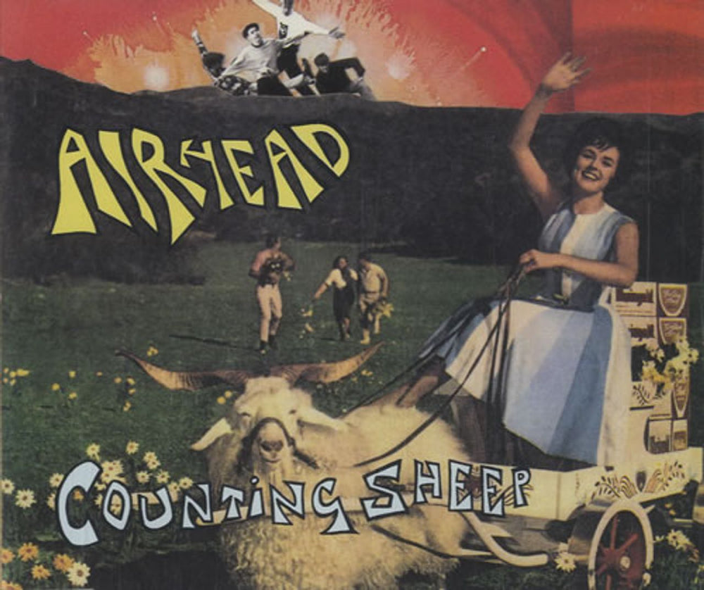 Airhead Counting Sheep German CD single (CD5 / 5") 9031-76064-2