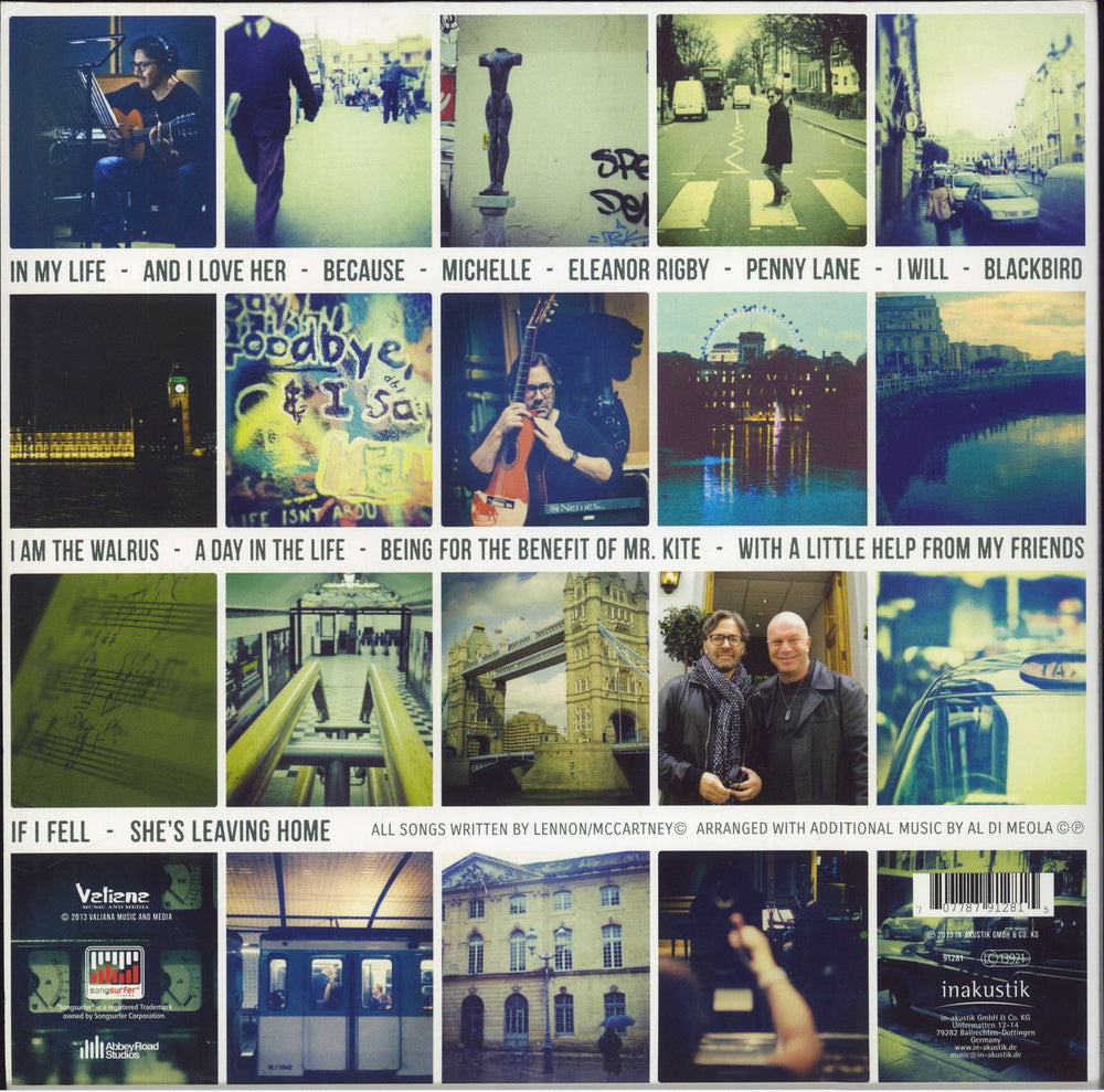 Al Di Meola All Your Life - A Tribute To The Beatles Recorded At Abbey Road Studios, London - 180g German 2-LP vinyl record set (Double LP Album) 707787912815