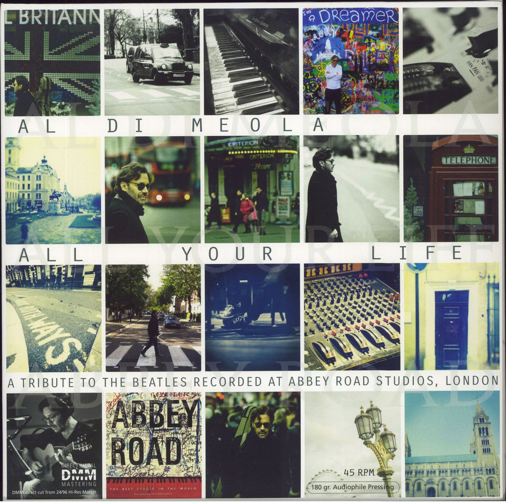 Al Di Meola All Your Life - A Tribute To The Beatles Recorded At Abbey Road Studios, London - 180g German 2-LP vinyl record set (Double LP Album) 91281