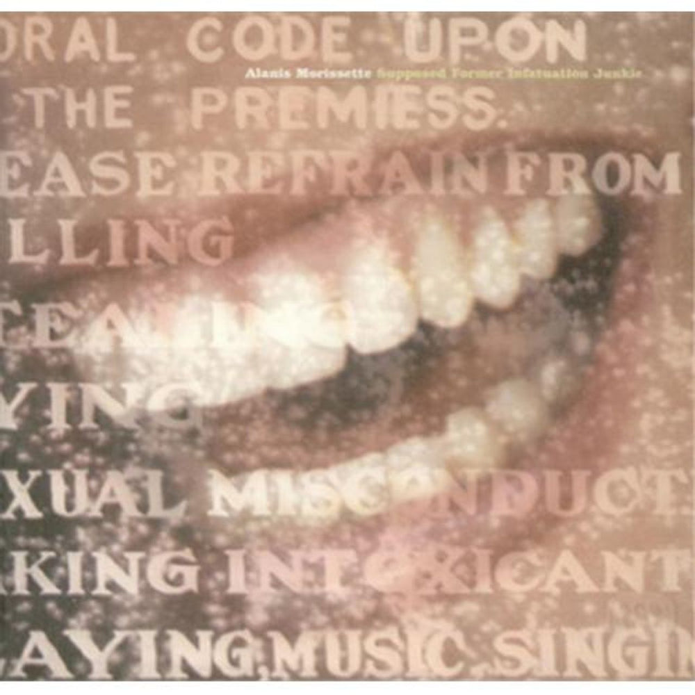 Alanis Morissette Supposed Former Infatuation Junkie UK CD album (CDLP) 9362-47094-2