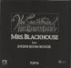 Alex Harvey (UK) Mrs Blackhouse UK 7" vinyl single (7 inch record / 45) TOP32