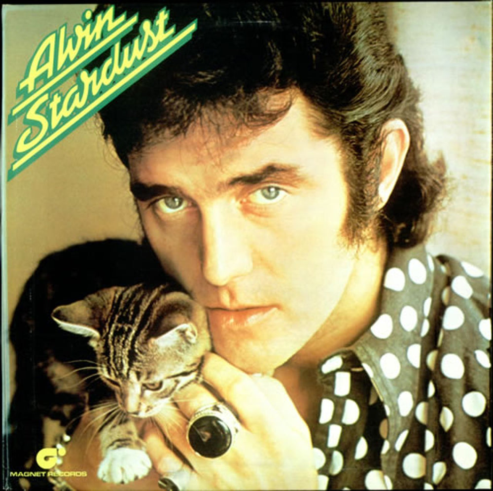 Alvin Stardust Alvin Stardust UK vinyl LP album (LP record) MAG5004