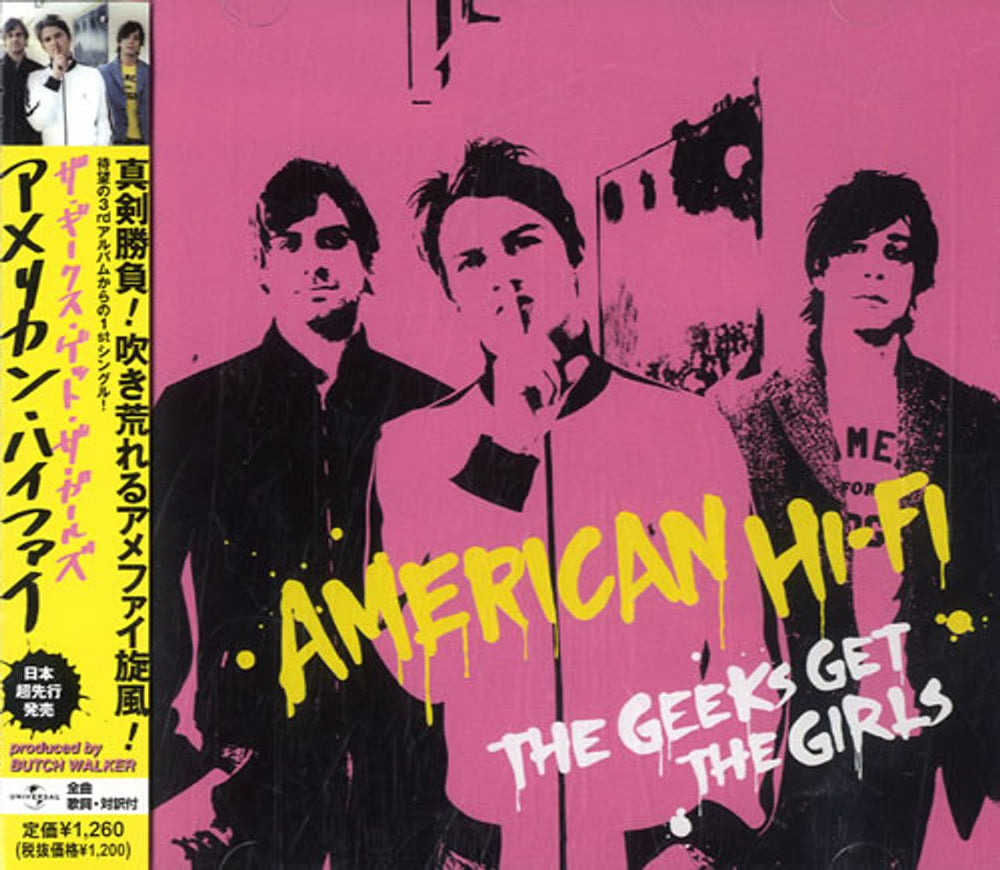 American Hi-Fi The Geeks Get The Girls Japanese CD single (CD5 / 5") UICE-5013