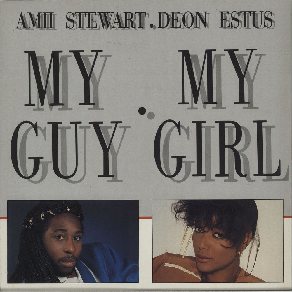 Amii Stewart My Guy My Girl UK 7" vinyl single (7 inch record / 45) EDIT3310