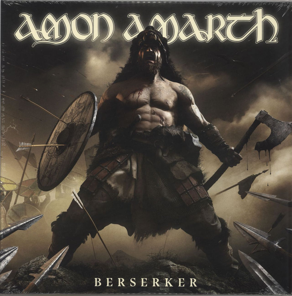 Amon Amarth Berserker - Sealed German 2-LP vinyl record set (Double LP Album) 19075920521