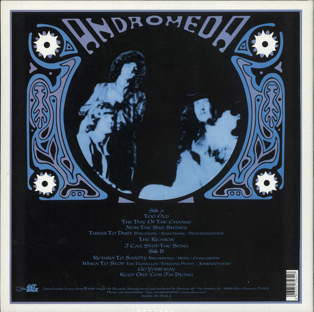 Andromeda Andromeda - 180gm Vinyl + Blue Sleeve Italian vinyl LP album (LP record)