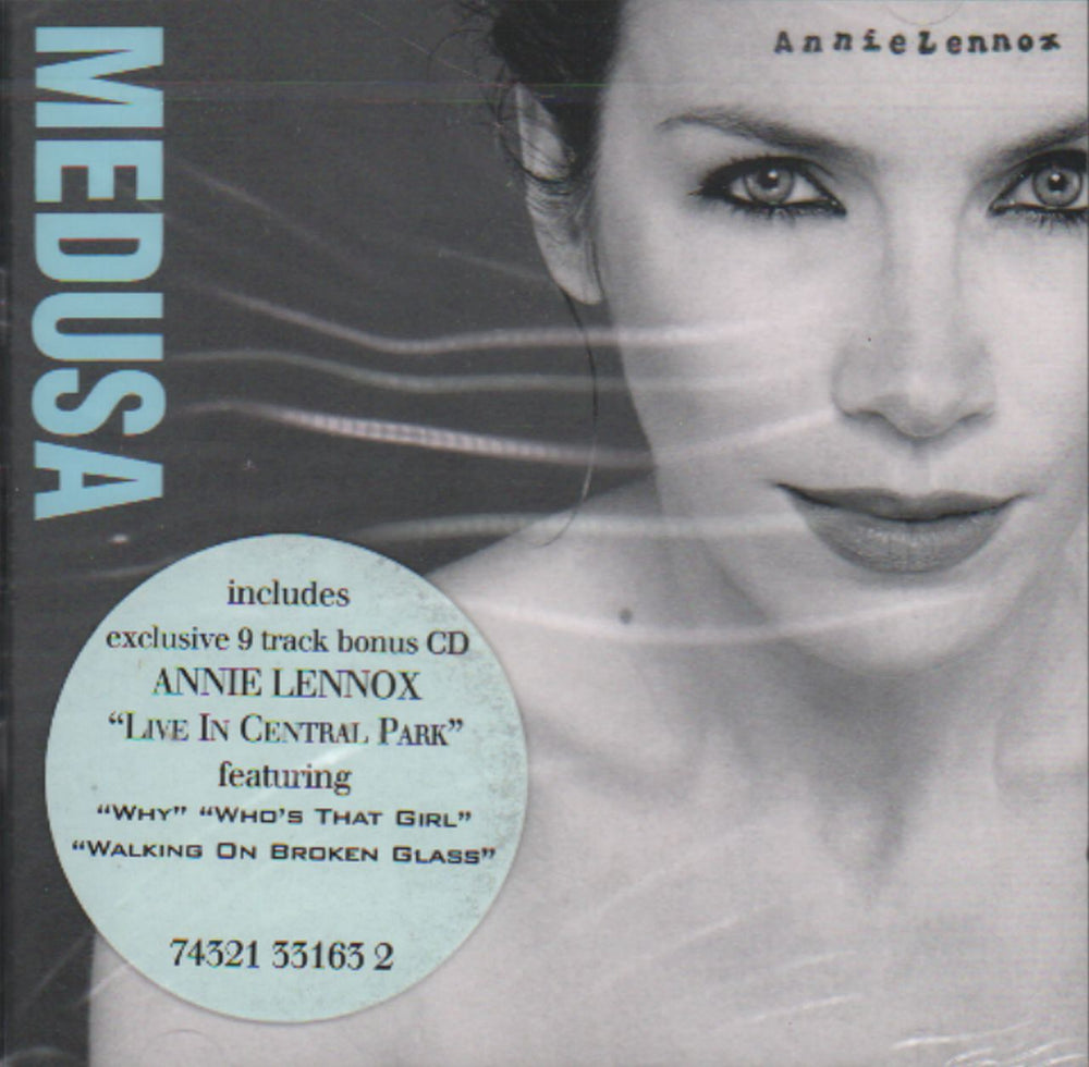 Annie Lennox Medusa Live In Central Park Italian 2 CD album set (Double CD) ANN2CME488301