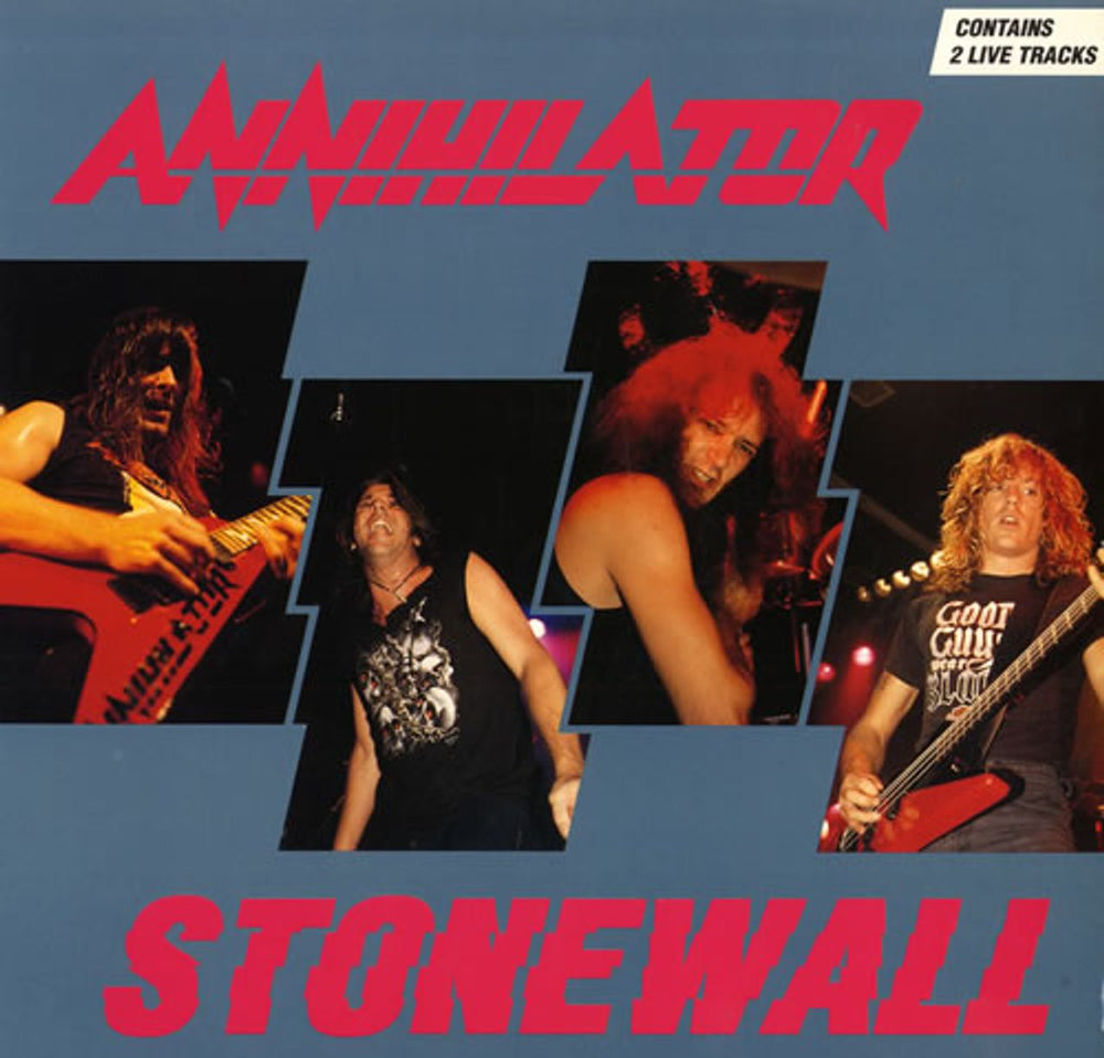 Annihilator Stonewall Dutch 12" vinyl single (12 inch record / Maxi-single) RR24256