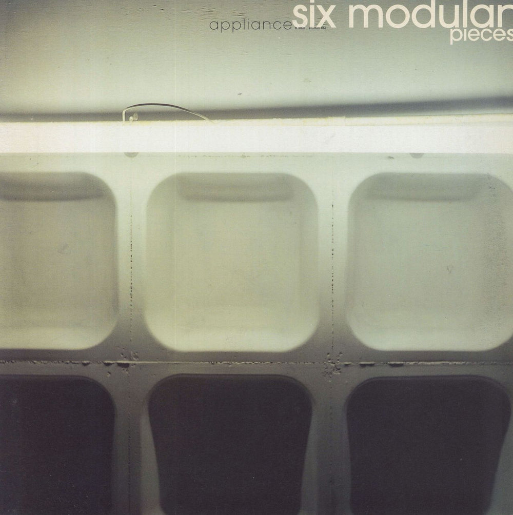 Appliance Six Modular Pieces - Promo stickered UK vinyl LP album (LP record) STUMM186