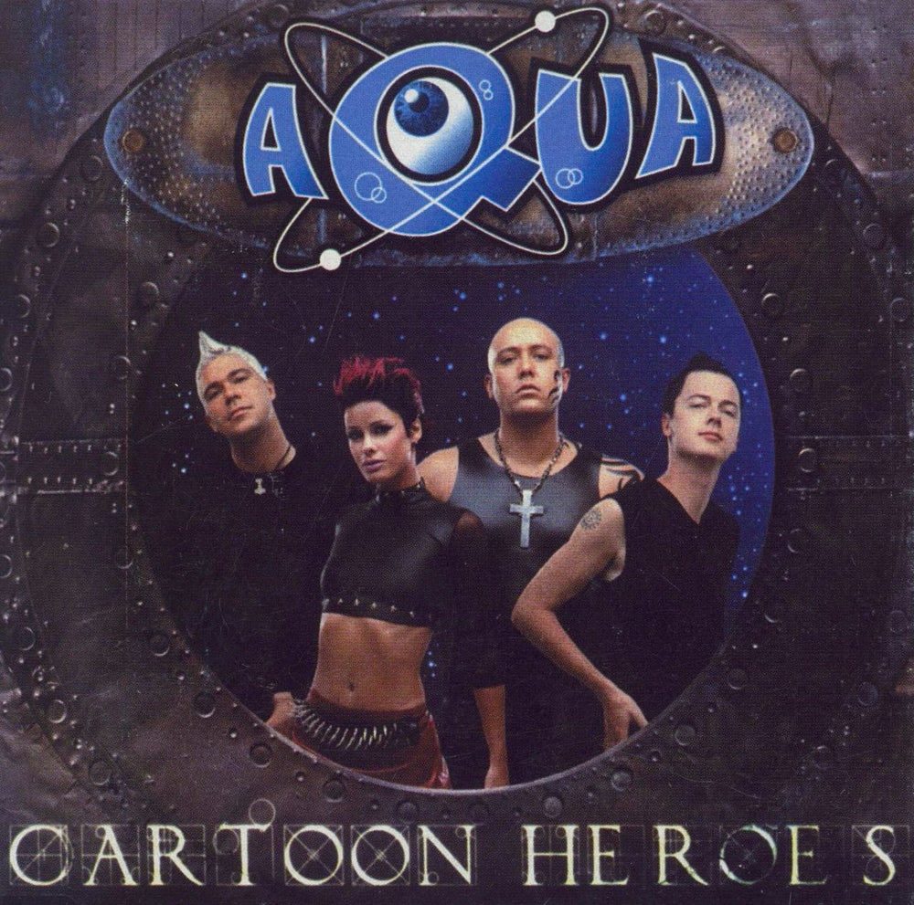 Aqua Cartoon Heroes Mexican Promo CD single (CD5 / 5") CDP2-00475