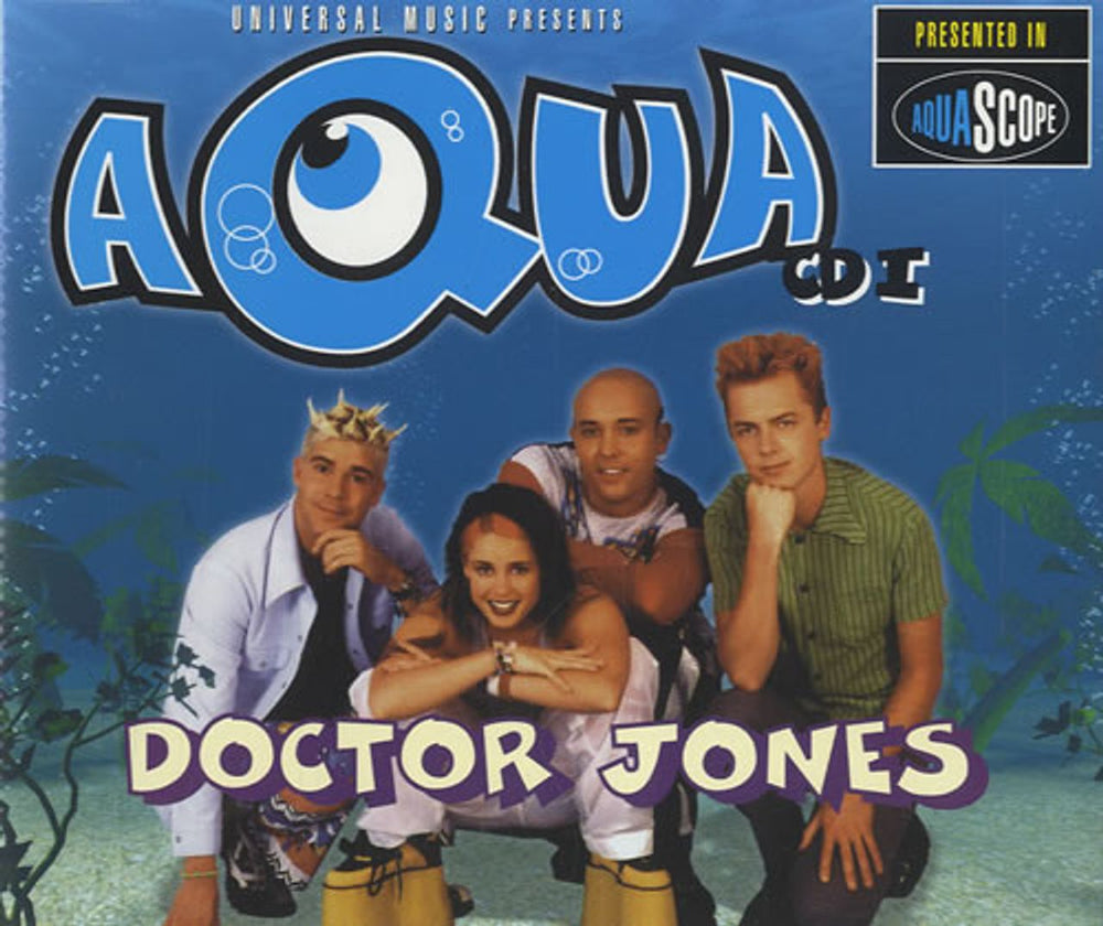 Aqua Doctor Jones UK CD single (CD5 / 5") UMD80457