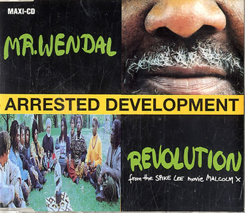 Arrested Development Mr. Wendal Revolution Dutch CD single (CD5 / 5") 560-0946