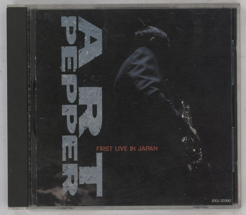 Art Pepper First Live In Japan Japanese CD album (CDLP) JOOJ20390