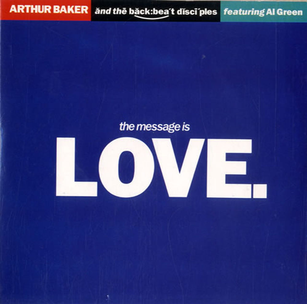 Arthur Baker The Message Is Love UK 3" CD single (CD3) USACD668