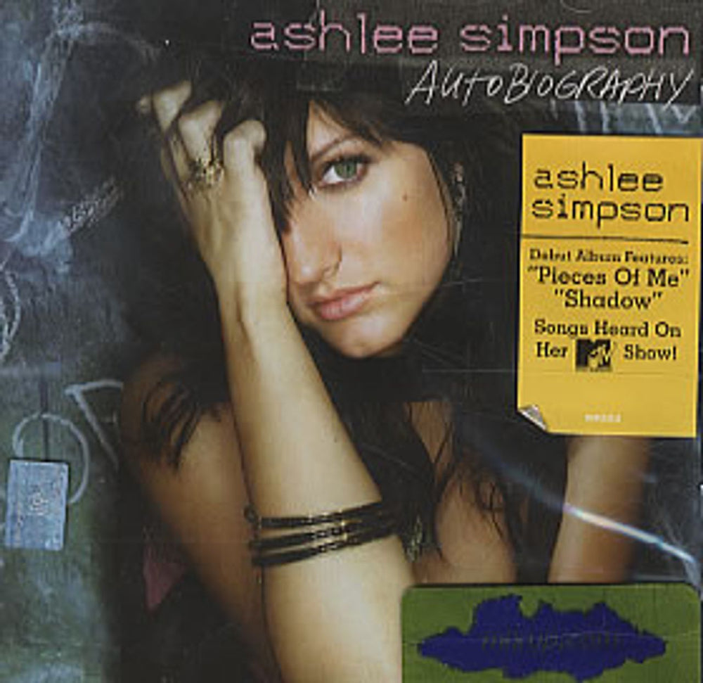 Ashlee Simpson Autobiography + Belt Mexican CD album (CDLP) 9863252