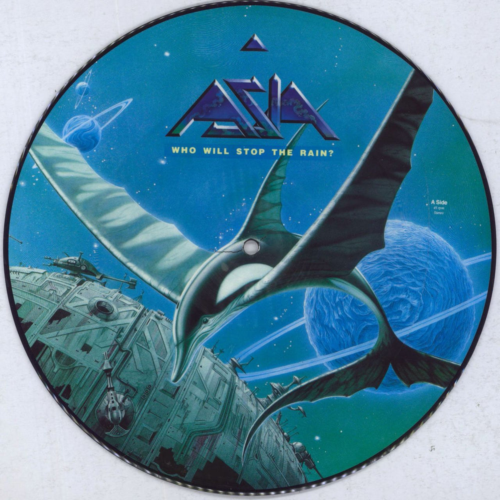 Asia Who Will Stop The Rain? UK 10" Vinyl Picture Disc (10 inch Record Single) 108521