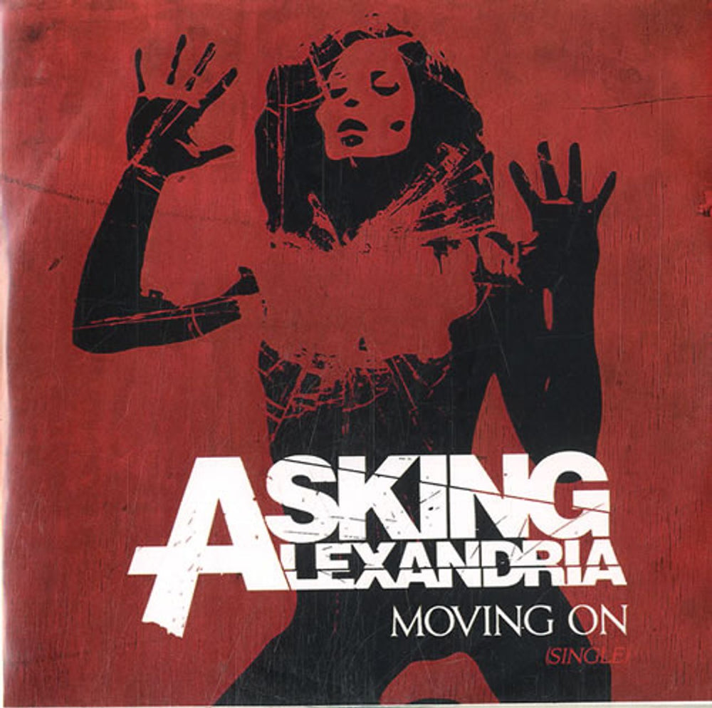 Asking Alexandria Moving On UK Promo CD-R acetate CD-R