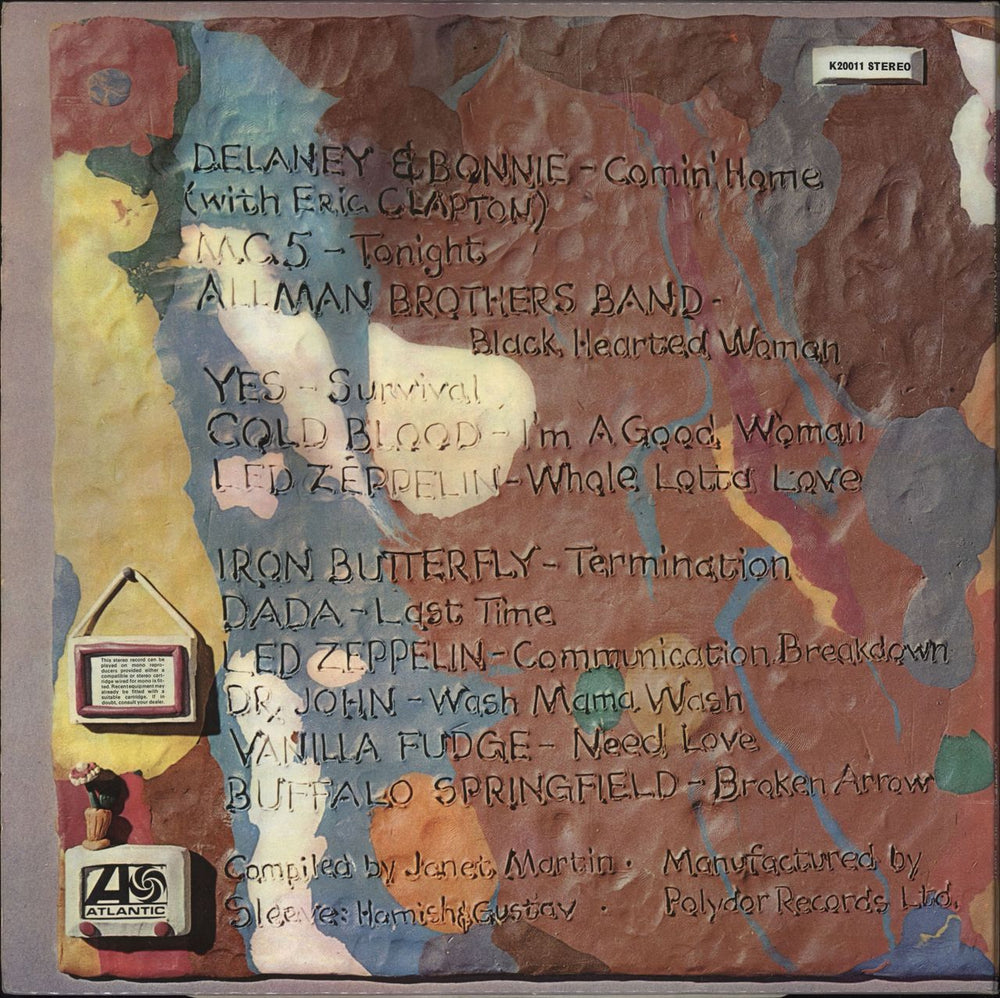 Atlantic Records The Age Of Atlantic - 2nd UK vinyl LP album (LP record)