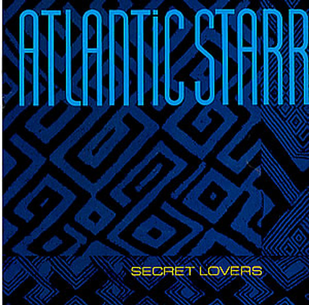 Atlantic Starr Secret Lovers - Injection Labels + Title Sleeve UK 7" vinyl single (7 inch record / 45) AM307