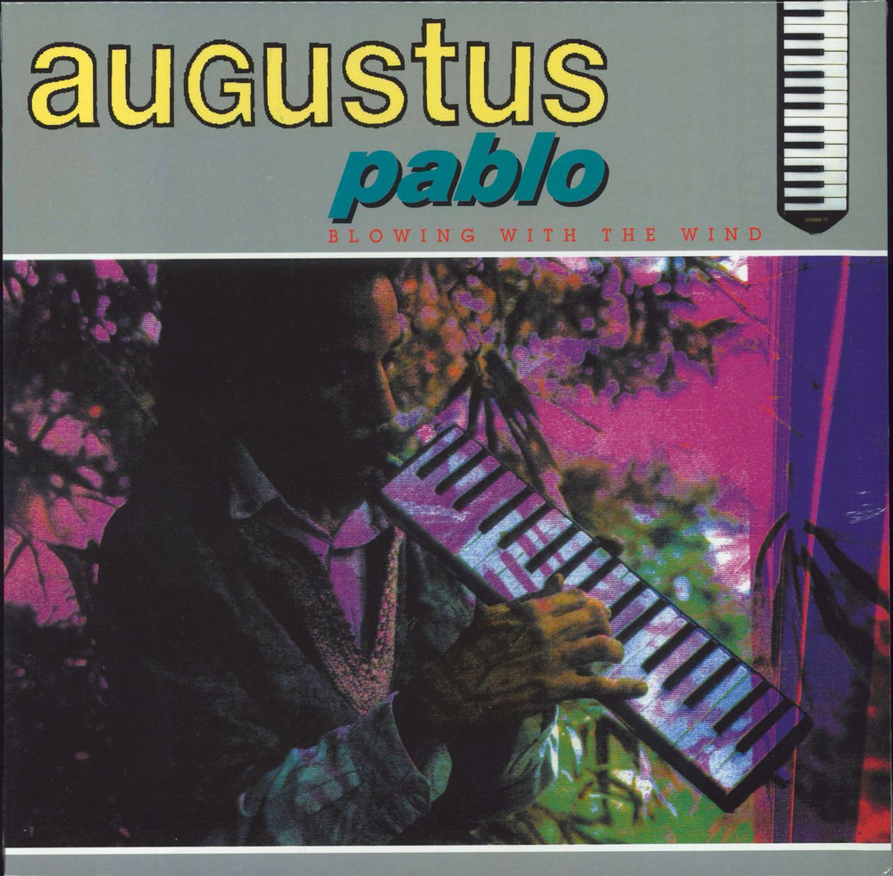 Augustus Pablo Blowing With The Wind UK vinyl LP album (LP record) GREL149