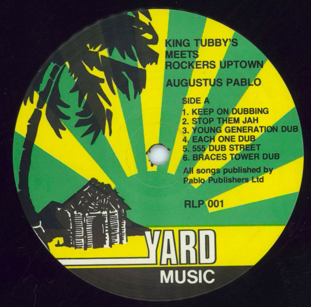 Augustus Pablo King Tubby's Meets Rockers Uptown UK vinyl LP album (LP record) AUSLPKI812433