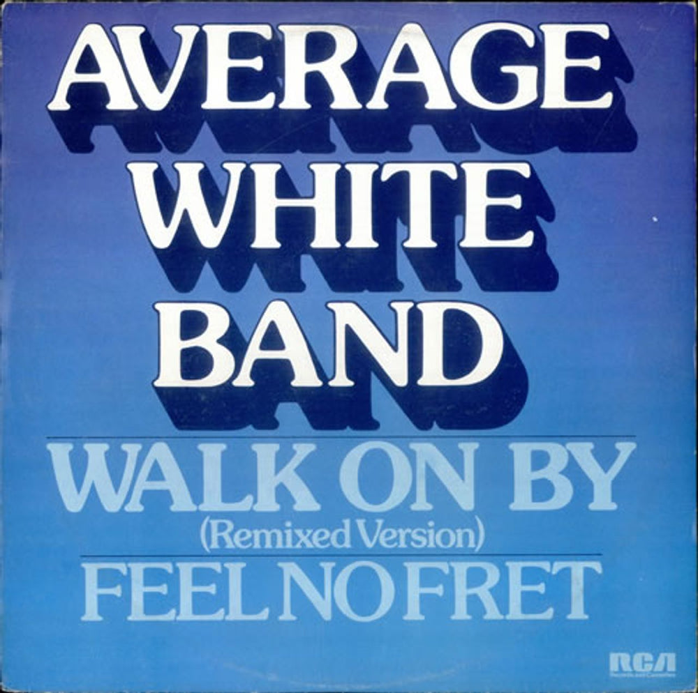 Average White Band Walk On By US 12" vinyl single (12 inch record / Maxi-single) XC1087