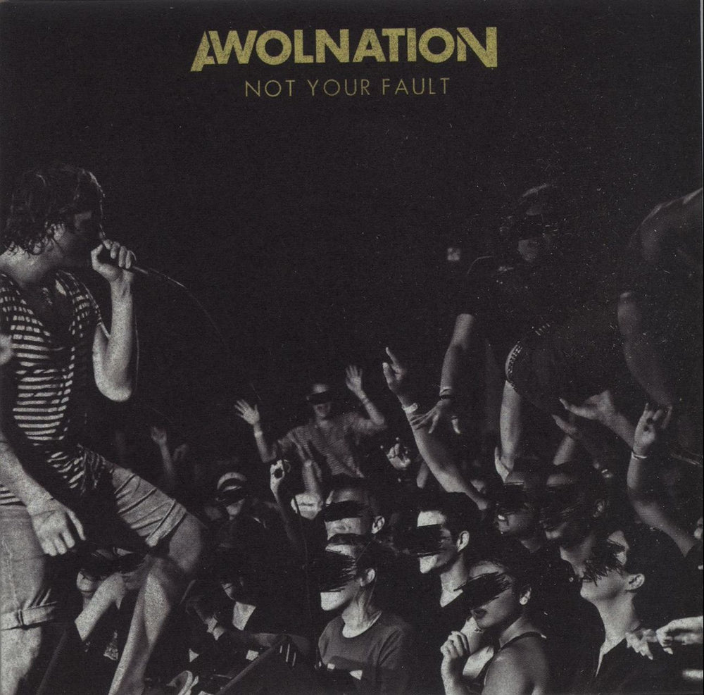 Awolnation Not Your Fault UK Promo CD-R acetate CD-R