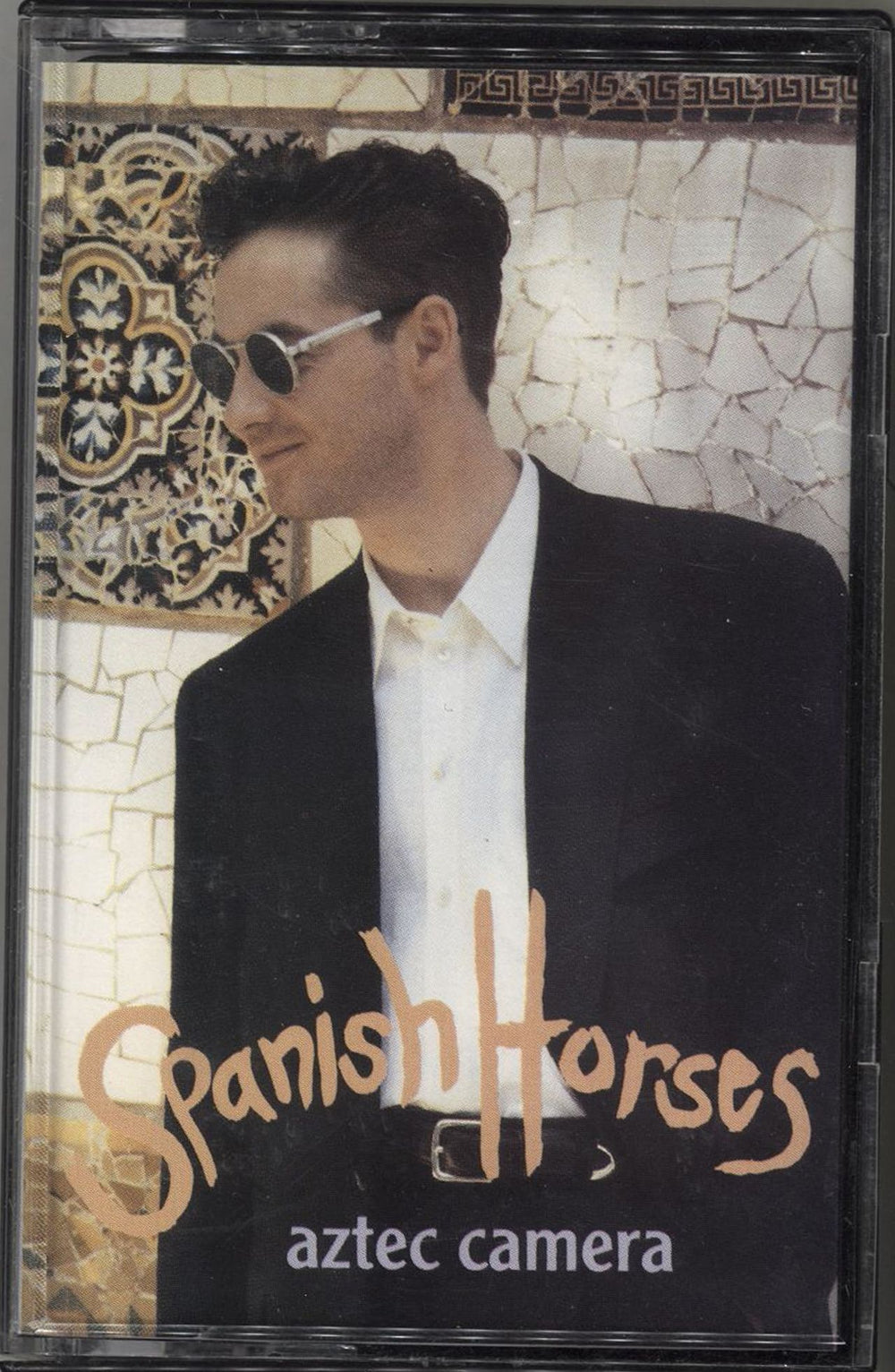 Aztec Camera Spanish Horses UK cassette single YZ688C