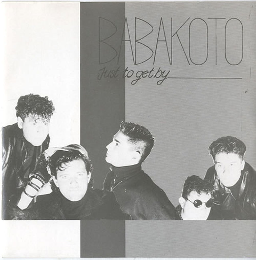 Babakoto Just To Get By UK 7" vinyl single (7 inch record / 45) KOT1