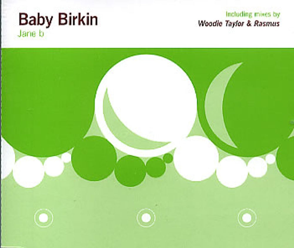 Baby Birkin Jane B UK CD single (CD5 / 5") DISHY32CD