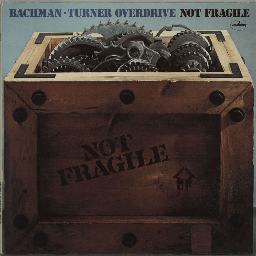 Bachman Turner Overdrive Not Fragile German vinyl LP album (LP record) 6338516