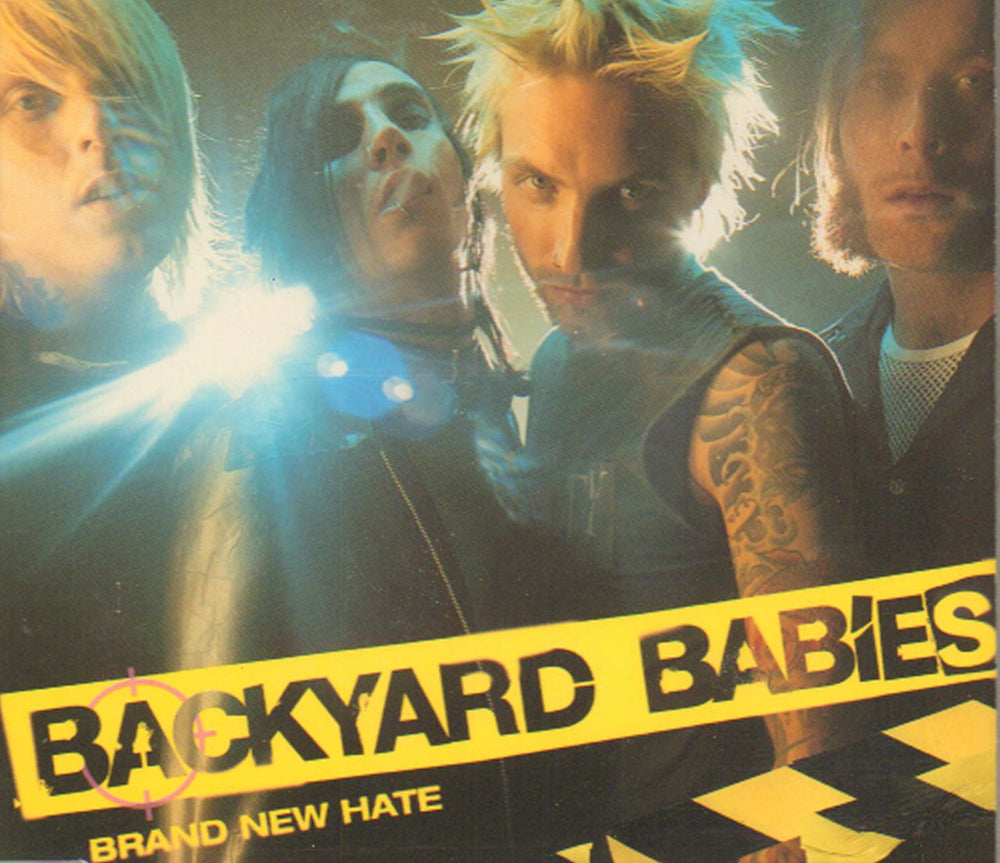 Backyard Babies Brand New Hate Australian CD single (CD5 / 5") 74321855602