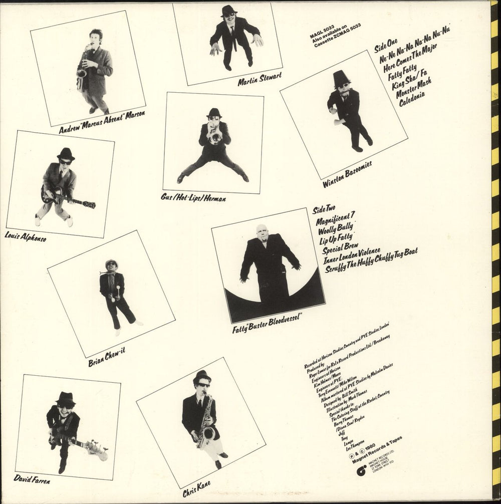 Bad Manners Ska 'n' B UK vinyl LP album (LP record)