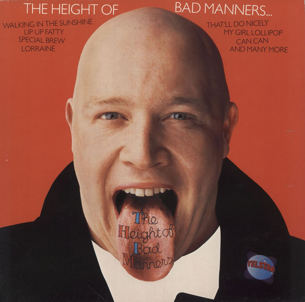 Bad Manners The Height Of UK vinyl LP album (LP record) STAR2229