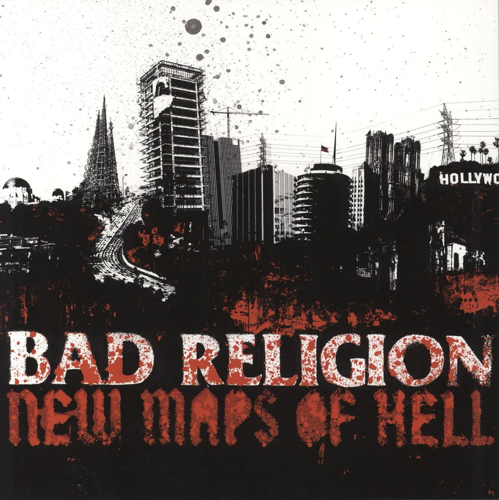 Bad Religion New Maps Of Hell UK vinyl LP album (LP record) 0803-1