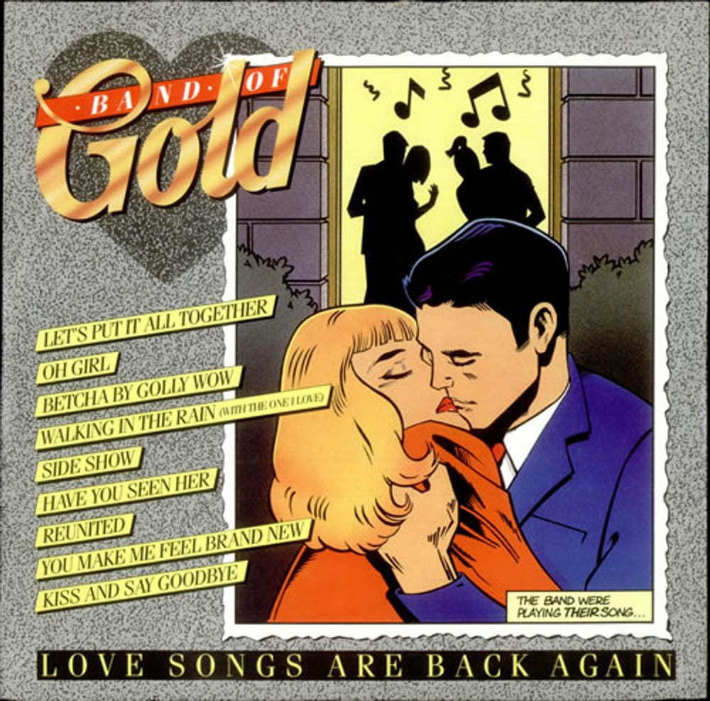 Band Of Gold Love Songs Are Back Again UK 12" vinyl single (12 inch record / Maxi-single) RCAT428