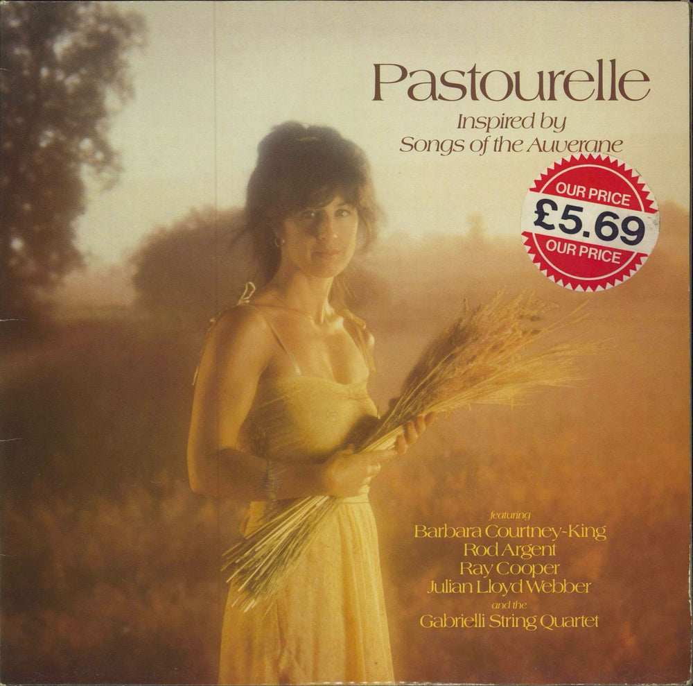 Barbara Courtney-King Pastourelle (Inspired By The Songs Of The Auvergne) German vinyl LP album (LP record) RL25413