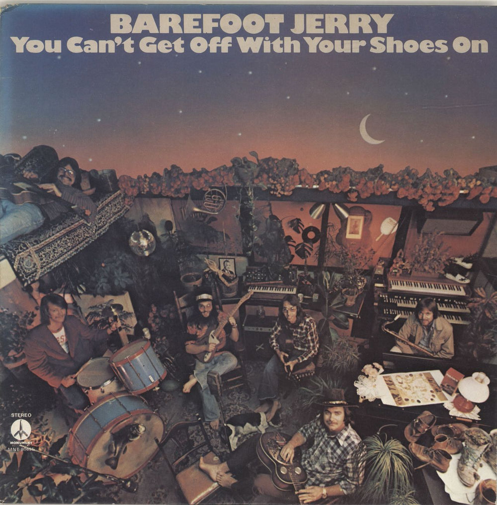 Barefoot Jerry You Can't Get Off With Your Shoes On UK vinyl LP album (LP record) MNT80695