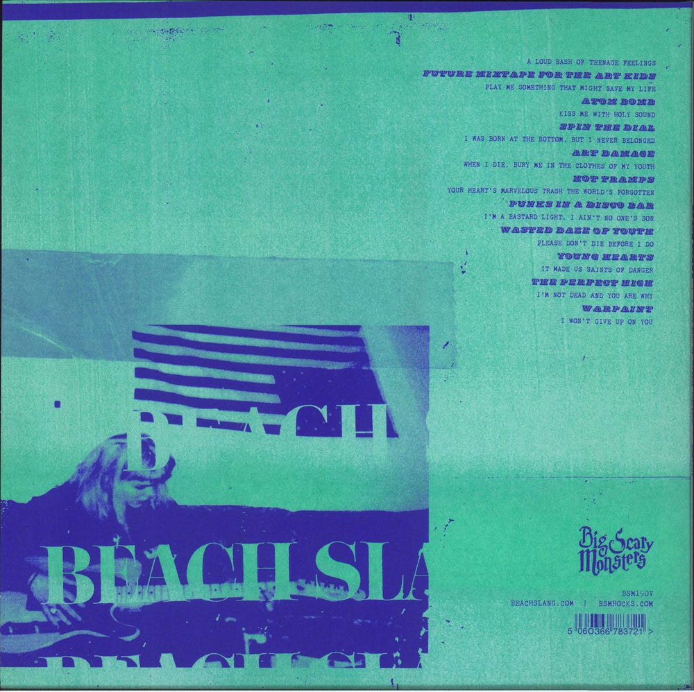 Beach Slang A Loud Bash of Teenage Feelings UK vinyl LP album (LP record)