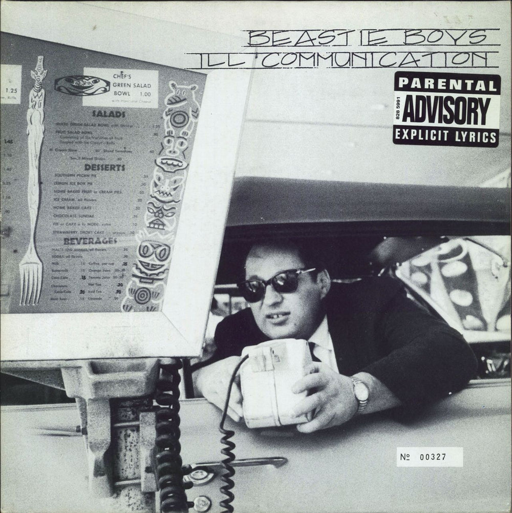 Beastie Boys Ill Communication - Numbered - Promo Stickered UK 2-LP vinyl record set (Double LP Album) EST2229