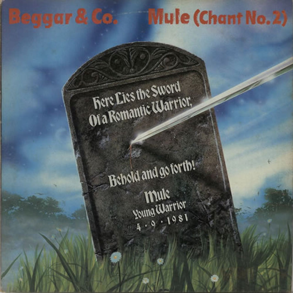 Beggar & Co Mule (Chant No. 2) UK 12" vinyl single (12 inch record / Maxi-single) RCAT130