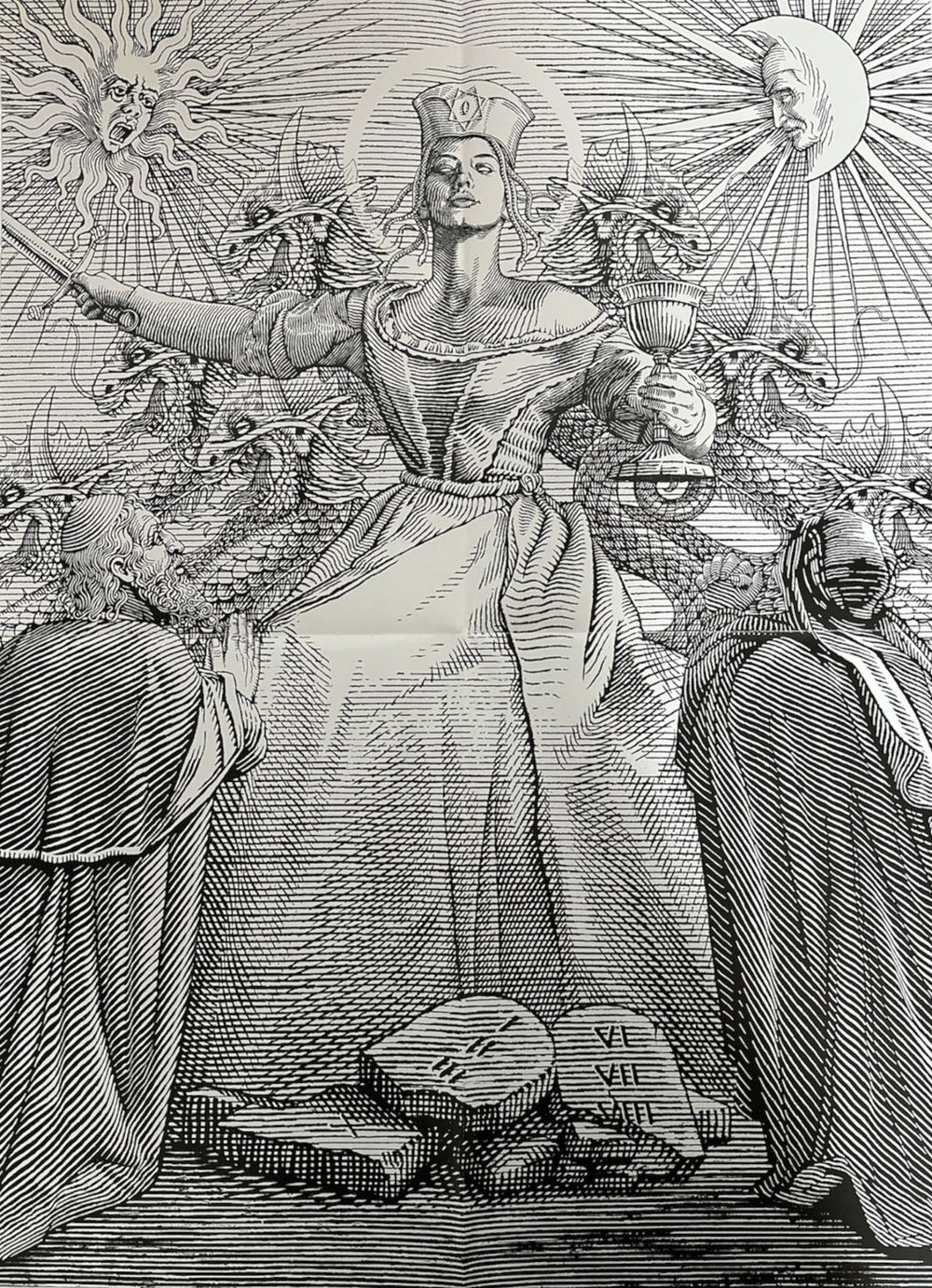 Behemoth Evangelion - Clear & Black Splatter Vinyl  + Poster US vinyl LP album (LP record) 2021