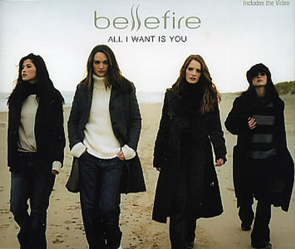 Bellefire All I Want Is You UK CD single (CD5 / 5") VSCDT1820