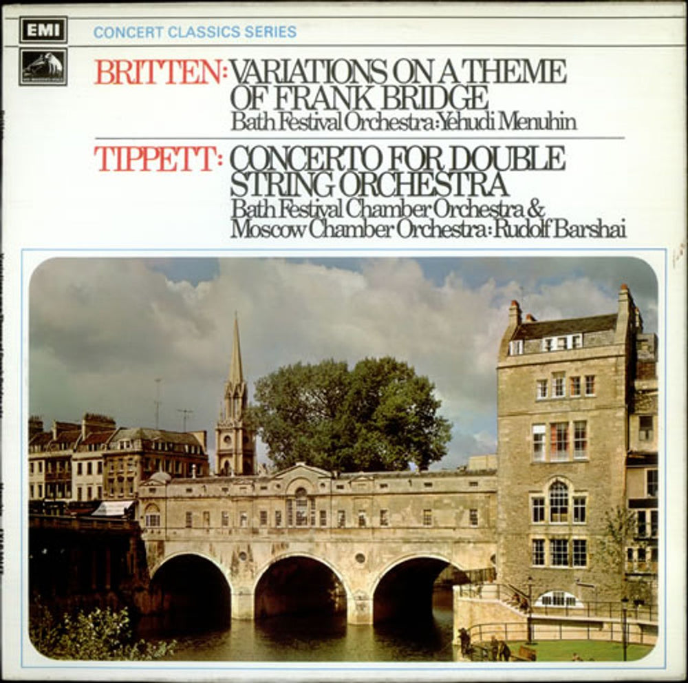 Benjamin Britten Variations on a theme of Frank Bridge UK vinyl LP album (LP record) SXLP30157