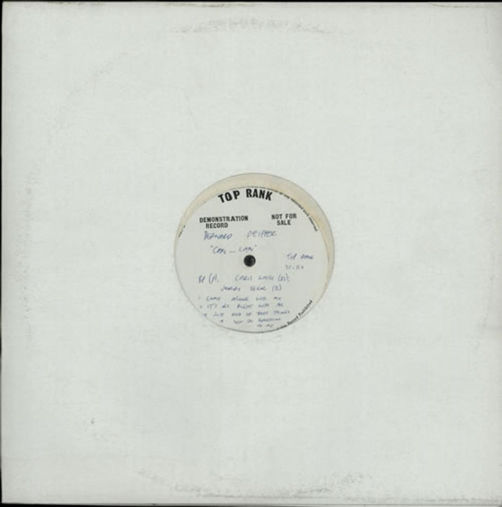 Bernard Peiffer Cole Porter's 'Can-Can' - Test Pressing UK 2-LP vinyl record set (Double LP Album) 35-110