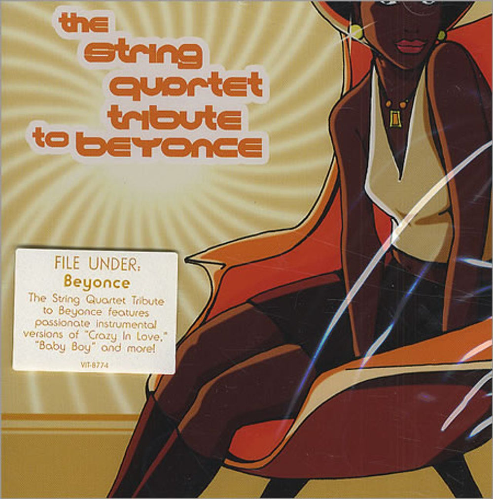 Beyoncé The String Quartet Tribute To Beyonce US CD album (CDLP) CD-8774