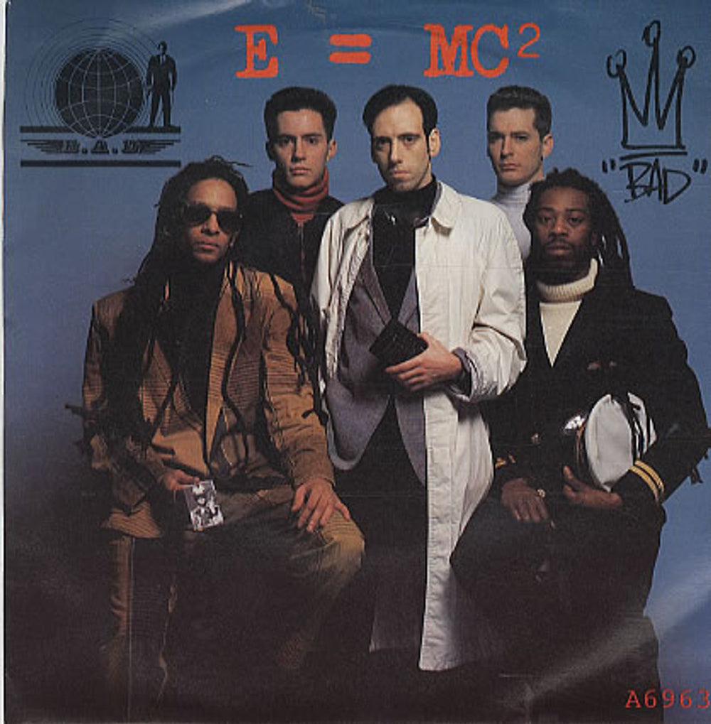 Big Audio Dynamite E=MC2 UK 7" vinyl single (7 inch record / 45) A6963